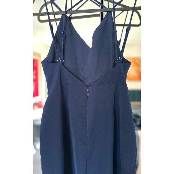 NWT Nordstrom Harlyn Navy Dress Medium - Picture 4 of 6